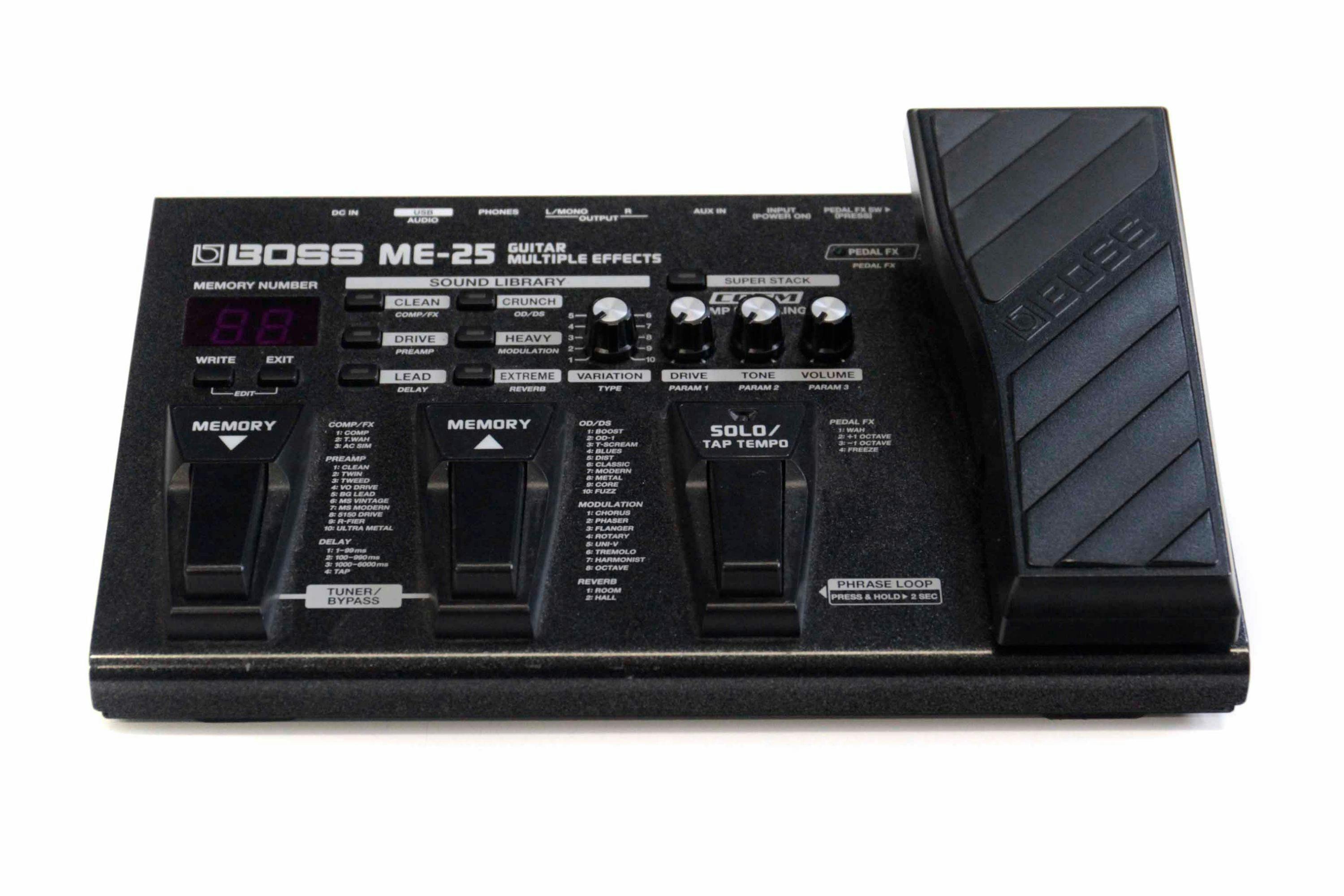 Second Hand BOSS ME25 Guitar Effects Processor - Andertons Music Co.